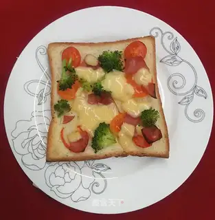 Ham and toast