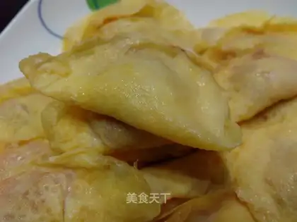 Delicious egg dumplings