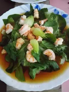 Steam shrimp