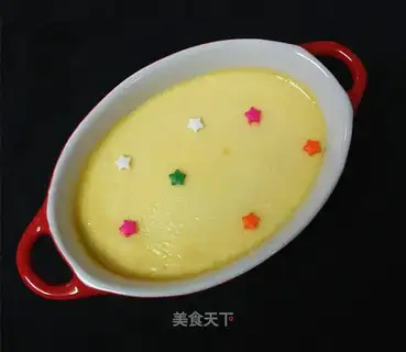 Caramel vanilla pudding