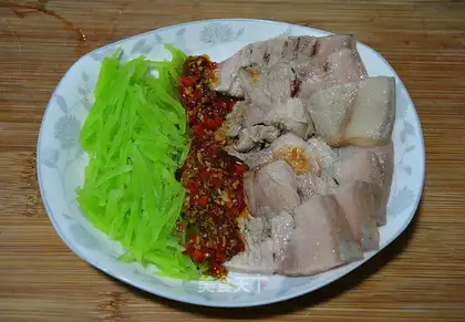 Garlic white meat
