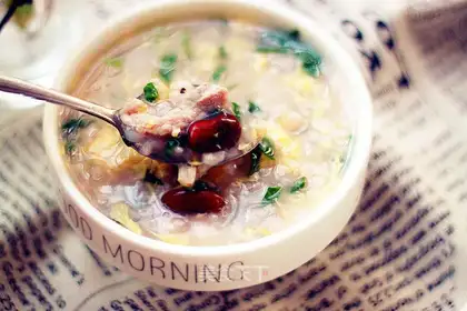 Cereal, thin porridge