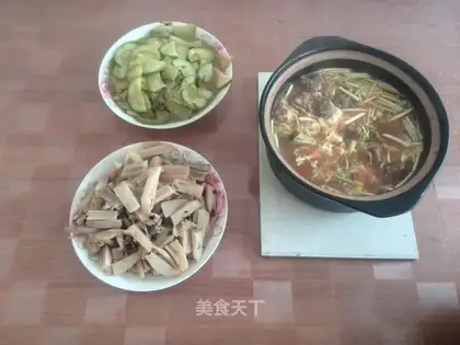 Meatball egg soup