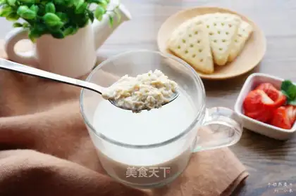 Milk oatmeal