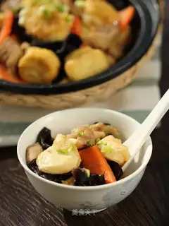 Chicken, Japanese tofu