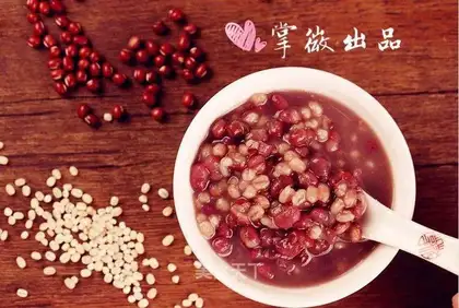 Red bean bean soup
