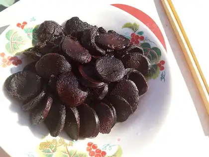 Fried pork sausage