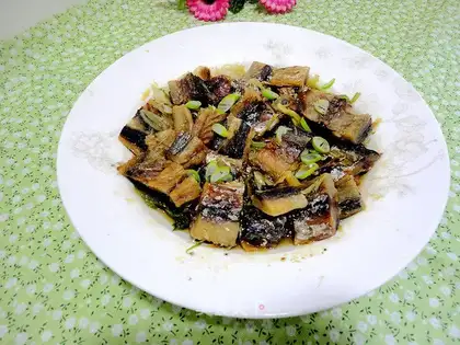 Steamed fish dry