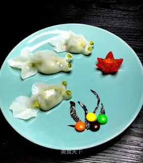 Triple crystal goldfish steam