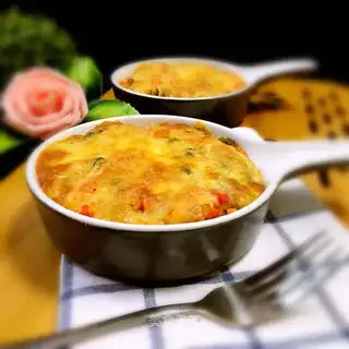 Bacon shrimp cheese