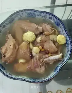 Red bean chicken soup