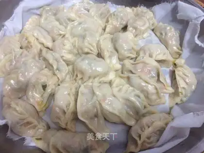Handmade dumplings