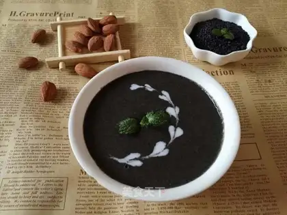 Black sesame paste