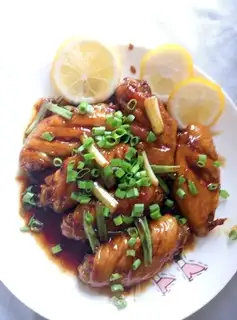 Lemon chicken wings