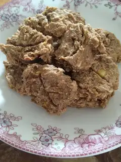 Banana oats without oil or sugar