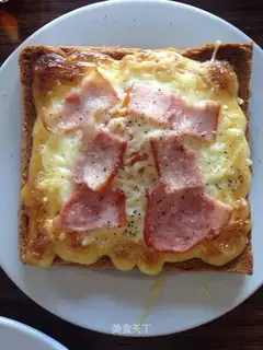 Bacon egg, Italian toast
