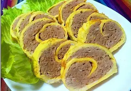 Meat omelet