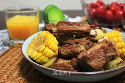 The curry of corn