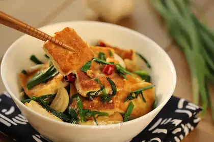 Scrambled tofu