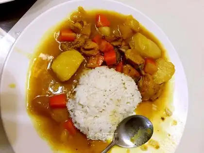 Curry chicken