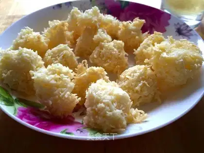 Egg and coconut balls