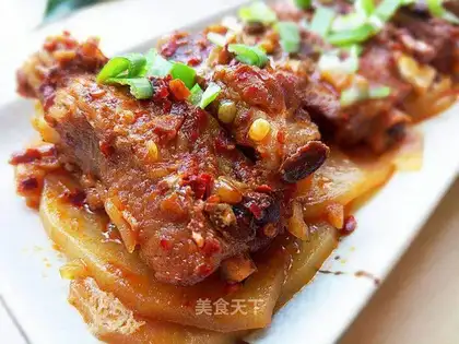 Godmother steamed her ribs
