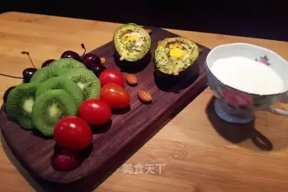 Butter roasted eggs