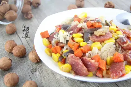 Seven-colour rice