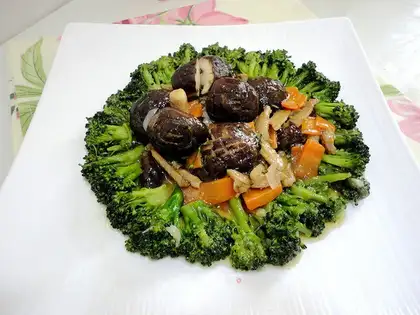 Orchid mushrooms