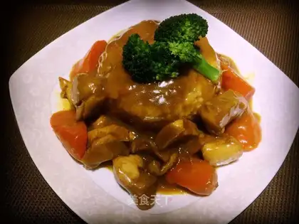 Curry chicken