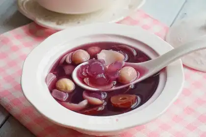 Beauty and sweet soup