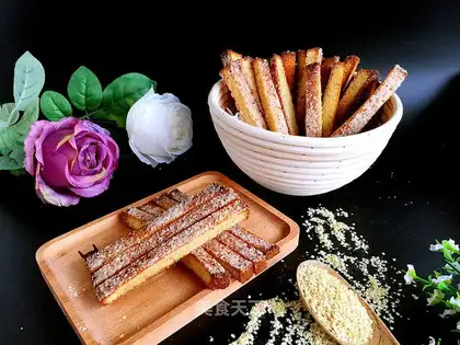 Wheat sprouts toast