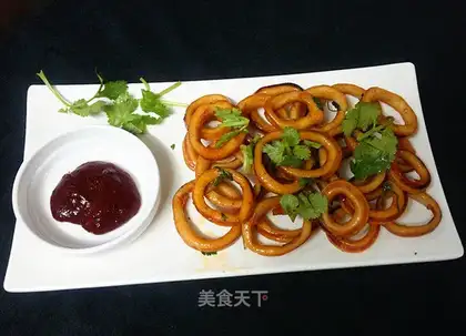 Orléans roasted squid