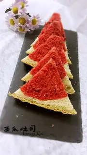 Watermelon toast