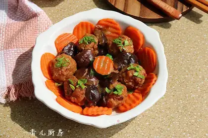 Frozen meatballs