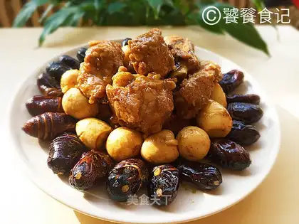 The egg curd ribs