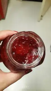 Homemade strawberry sauce
