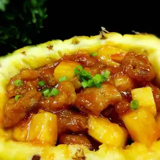 Old pineapple meat