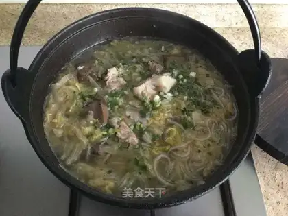 Sour crumb soup