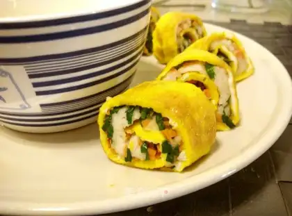 Potato egg rolls