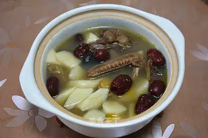 It's an old duck stew