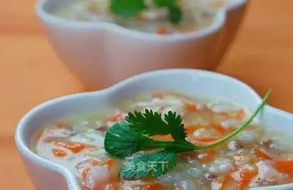 Carrot, porridge