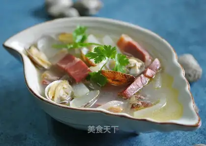 Toad of ham radish soup