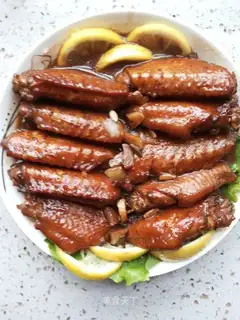 Lemon Coke wings