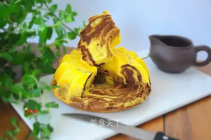 A marble cake