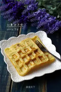 Red potato waffles