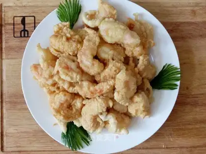 Fry shrimp