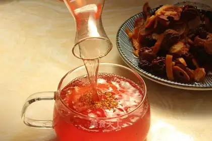 Sour plum soup