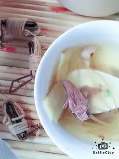 Light-chip pig heart soup