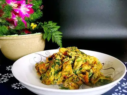 Pretzel sprouts and eggs
